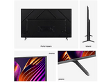 TV QLED 55 - Hisense 55E7NQ Pro, UHD 4K, Game Bar, 144Hz, Dolby Vision IQ, Dolby Atmos, Subwoofer, IA, Negro