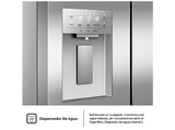 Frigorífico americano - Hisense RQ5P470SYID, Total No Frost, 178.5 cm, 483 l, Wi-Fi, Inverter, Inox