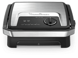 Sandwichera - Moulinex GI272D10, 2000 W, 2 en 1, Grill & sandwichera, Antiadherente, 4 a 6 raciones, Inox