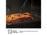 Horno - Hisense BSA66346ADBG, Multifunción, Hidrolítico, 77 l, 59.5 cm, WiFi, Doble Grill, Air Fry, Negro