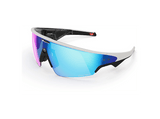 Gafas IA - Meta Oakley Vanguard, Cámara Sony Ultra gran angular 12 MP, Blanco y lentes en zafiro