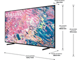 TV QLED 75 - Samsung QE75Q60BAUXXC, QLED 4K, Procesador QLED 4K Lite, Smart TV, Negro