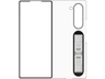 Funda - Samsung Clear Case, Para Samsung Galaxy Z Fold6, Con agarre, Transparente