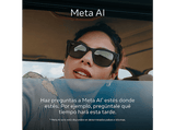 Gafas IA - Ray-Ban Meta, Wayfarer, Blanco piedra, Transitions® Transparente, Rojo Sandía