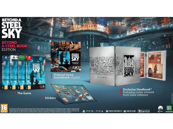 PS5 Beyond a Steel Sky: Book Edition
