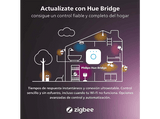 Kit de iluminación - Philips Hue Bridge + 3 Bombillas inteligentes E27 9.5W 1100 lm, Luz Blanca y Colores + Regulador