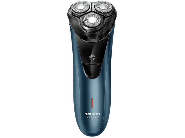Afeitadora - Taurus SHA1201, Afeitadora eléctrica, Sin cable, Seco o mojado, 45 min, Cortapatillas, Curve Technology, Carga USB, Ergonómica, Inox