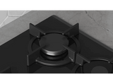 Placa de gas - Balay 3ETG664RB, 4 Zonas, 30 cm Diámetro Zona Grande, 59 cm Anchura, Gas Butano, Cristal Templado, Negro