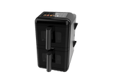 Freidora de aire - Cecotec Cecofry DuoLevel 10000 DuoSize Window, 2000W, 10L, 2 cubetas de 3.5L y 6.5L, 10 menús, Función Sync, Panel táctil, Negro
