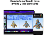 Apple MacBook Air (2022) MLXY3Y/A, 13.6 Retina, Chip M2 Apple, CPU de 8 núcleos, GPU de 10 núcleos, 24GB RAM, 2TB de SSD, USB-C 70W, Plata
