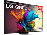 TV QNED 65 - LG 65QNED91T6A, UHD 4K, Procesador Inteligente 4K α8, Smart TV, DVB-T2 (H.265), Negro Dark Meteor Titan