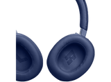 Auriculares inalámbricos - JBL Live 770, Cancelación ruido adaptativa, Autonomía 65h, Bluetooth, Azul