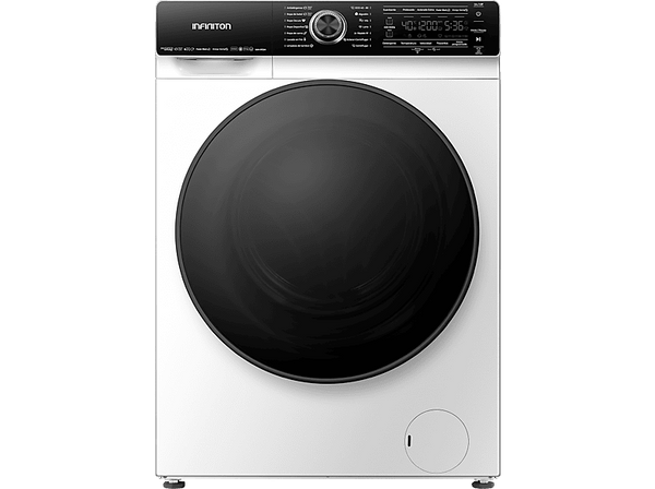 Lavadora carga frontal - Infiniton WM-R10D, 10 kg, 1400 rpm, 14 Programas, Blanco