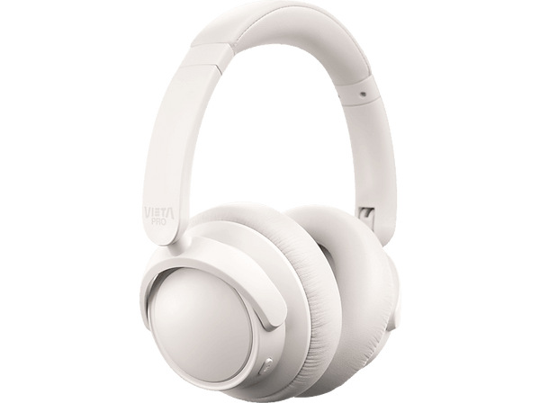 Auriculares inalámbricos - Vieta Pro Calm, Anc-30db, Voice Assistante, Dual Pairing, 30 hs, Blanco