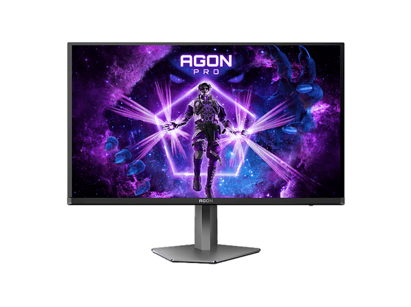 Monitor gaming - AOC AGON PRO AG276UZD, 26.5" UHD 4K, 240 Hz, 0.03 ms, QD-OLED, Adaptive Sync, VESA HDR™ True Black 400, Negro
