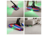 Aspirador escoba - Dyson PencilVac Fluffycones™, Potencia succión 55 AW, Autonomía 30 min, Ligera y Manejable, Negro mate