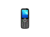 Móvil - SPC Fortune 2 Max, Negro, 48MB, 1250 mAh, Pantalla MAX de 2.4, Para Mayores, 4G, Botón SOS, Radio FM, 7 días Autonomía