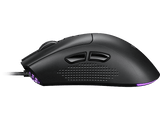 Ratón gaming - Isy IGM-1100, Cable, 7200 dpi, Iluminación LED, Negro