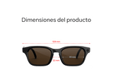 Gafas IA - Meta Adventurer, Lentes en marrón, Cámara 12 MP, Traducción en tiempo real, Resolución 3K HD, +8h Batería, Classic Black