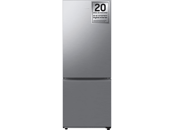 Frigorífico combi - Samsung RB53DG703DS9EF, All Around Cooling, 203 cm , 538l, Ancho especial 75.9 cm, Metal Cooling, WiFi, Inox