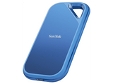 Disco duro SSD externo 4 TB - Sandisk Creator Pro Portable SSD, Hasta 2000/MBs de lectura, IP65, USB-C, Azul