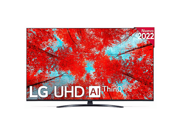 TV LED 50" - LG 50UQ91006LA, UHD 4K, Procesador α5 Gen5 AI Processor 4K, Smart TV, DVB-T2 (H.265), Azul Oscuro