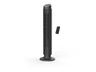 Ventilador de torre - Rowenta Eole Silence Force, 39 W, 12 Velocidades, 2440 m3/h, 20 dB (A), Oscilación automática, Difusor aromático, Negro