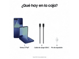 Móvil - Samsung Galaxy Z Flip7, Azul, 512 GB, 12 GB RAM, 6.9 FHD+, Exynos 2500, 4300 mAh, Android 16