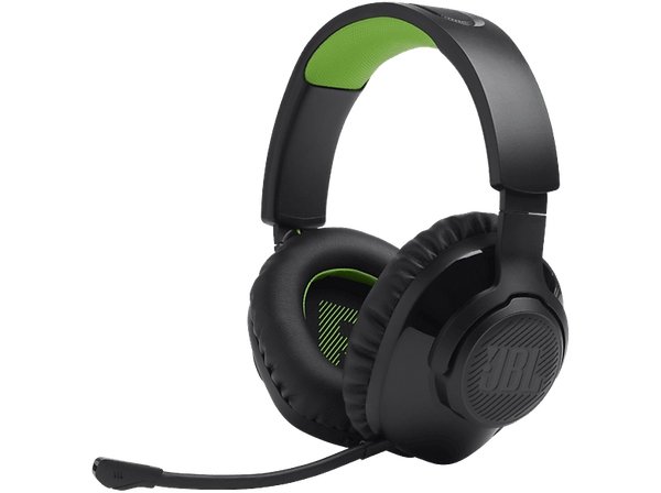 Auriculares gaming - JBL Quantum 360X Console Wireless, Para Xbox, Inalámbrico, Cancelación Activa de Ruido, Micrófono, Blanco y Azul