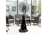 Ventilador de agua - Cecotec EnergySilence 690 FreshEssence, Motor cobre 90W, Depósito 3L, 5 aspas, 3 velocidades, Mando, Negro