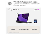 Portátil - LG 16T90TP-K.AD88B, 16 WQXGA+, Intel® Evo™ Edition Core™ Ultra 7-255H, 32 GB RAM, 1 TB SSD, Arc™ GPU, W11H