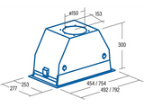 Campana grupo filtrante - Cata GC Dual A BK 75, Integrable, 820m3/h, 4 niveles, 79.2 cm, A, Negro