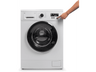 Lavadora carga frontal - OK OWM 6133, 6 kg, 15 Programas, LCD, 1000 rpm, 79 dB, 2200 W, Blanco