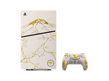 Consola - Sony PS5 Slim Standard (Edición GOLD limitada: Ghost of Yōtei), 1 TB SSD, 4K, 1 mando, Chasis D + Código de descarga de juego Ghost of Yōtei