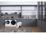 Lavadora carga frontal - Haier I-Pro Series 7 HW80-B14979-S,8kg, 1400rpm, Direct Motion, Antibacterias, Blanco