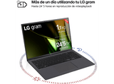 Portátil - LG 16Z90S-G.AD7BB, 16 WQXGA, Intel®  Evo™ Edition Core™ Ultra 7-155H, 32GB, 2TB SSD, Arc™ GPU, Windows 11 Home, Negro