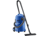 Aspirador sin bolsa - Nilfisk Buddy II 18, Potencia 1200 W, 18 l, 74 dB, De líquidos y solidos, Azul