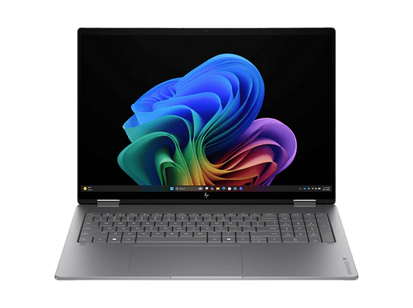 Convertible 2 en 1 - HP OmniBook X Flip 16-cc0000ns, Copilot+PC, 50 TOPS, AMD Ryzen™ AI 7 450, 32 GB RAM, 1TB SSD, Windows 11 Home, Meteor silver