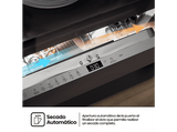 Lavavajillas integrable - Hisense HV16D5, 16 servicios, 6 programas, 59.8 cm, Cestas flexibles, Tres programas, Sin Panelar