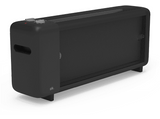 Calefactor - ok. OMIH 15221 B, 1500W, 2 Niveles de calor, 230V, 50-60Hz, Termostato ajustable, Negro