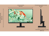 Monitor - Samsung ViewFinity S7 LS27H710EAUXEN, 27  UHD 4K, 60 Hz, 5 ms, IPS (Conmutación en el plano), Negro