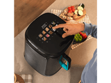 Freidora de aire - Cecotec Cecofry&Grill Smokin’Prime 6500, 2200W, 6.5l, Ahumador integrado, Diseño 3 en 1, Ventana, 10 menús, Grillin Style, Negro