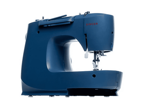 Máquina de coser - Singer M3335, 23 Diseños de Puntada, Puntada Falso Overlock, Costura Recta y Zig-zag, Enhebrador Automático, Brazo Libre, Azul