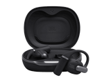 Auriculares conducción de aire - JBL Sense Pro, 38h Autonomía, Open-ear, Gancho Ajustable, 4 Micrófonos, Negro