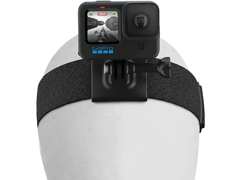 Accesorio cámara deportiva - GoPro Head Strap 2.0, 3 modos, Resistente al agua, Antideslizante, Negro