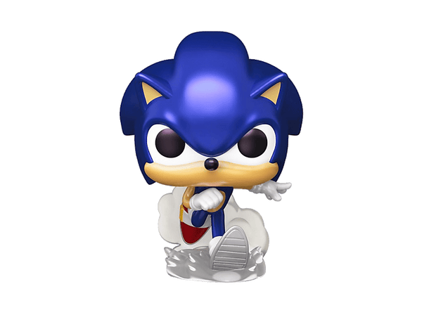 Figura Funko Pop! - Sonic The Hedgehog: Sonic, Vinilo, 10 cm