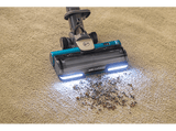 Aspirador escoba - Hoover HF9 MASCOTAS, Cepillo Anti-Enredos y Mascotas, Posición Parking, Luz LED, Autonomía 30 min, 0.7L, 5 años Garantía, Azul