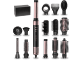 Moldeador - Cecotec Bamba CeramicCare 14in1 AirGlam Black, Tecnología Coanda, 3 velocidades, 3 temperaturas, Potencia 1400W, 110000 rpm, Black