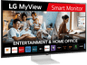 Monitor - LG 43SQ700S-WA, 43" UHD 4K, 60Hz, 15 ms, Smart Monitor, IPS, USB-C, HDR10, webOS 22, Blanco