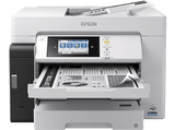 Impresora tinta - Epson EcoTank Pro ET-M16685, Monocromo, A3, Pantalla Táctil, ADF, Wi-Fi, Negro/Gris